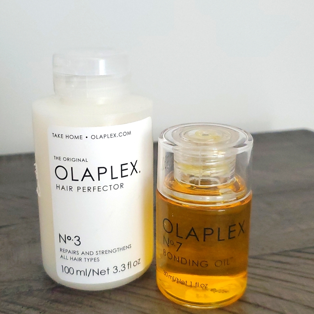 Olaplex number 3 and number 7